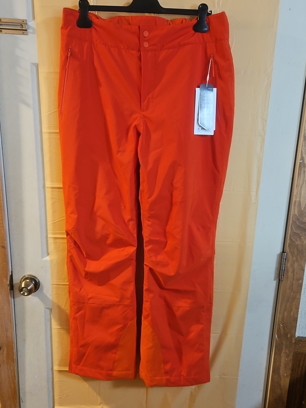 HALFDAYS ALESSANDRA SNOWPANT: SPRITZ (ORANGE): NEW WITH TAGS: SIZE XL